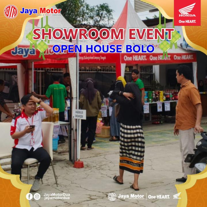 Rayakan Lebaran Optimal Open House Bolo Bersama Honda Jaya Motor Kalirejo Lampung Tangah